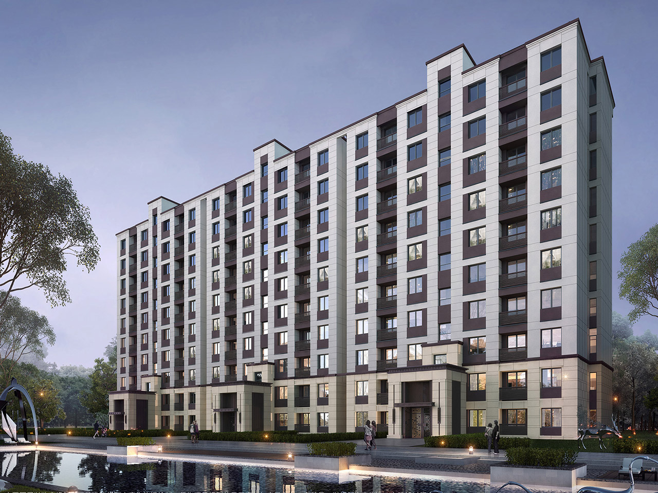 優(yōu)步花園效果圖